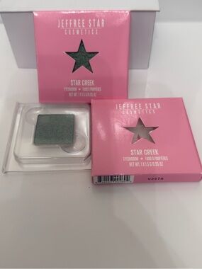 Jeffree Star Star Creek 2 single packs Eyeshadow - Shimmery Teal Green